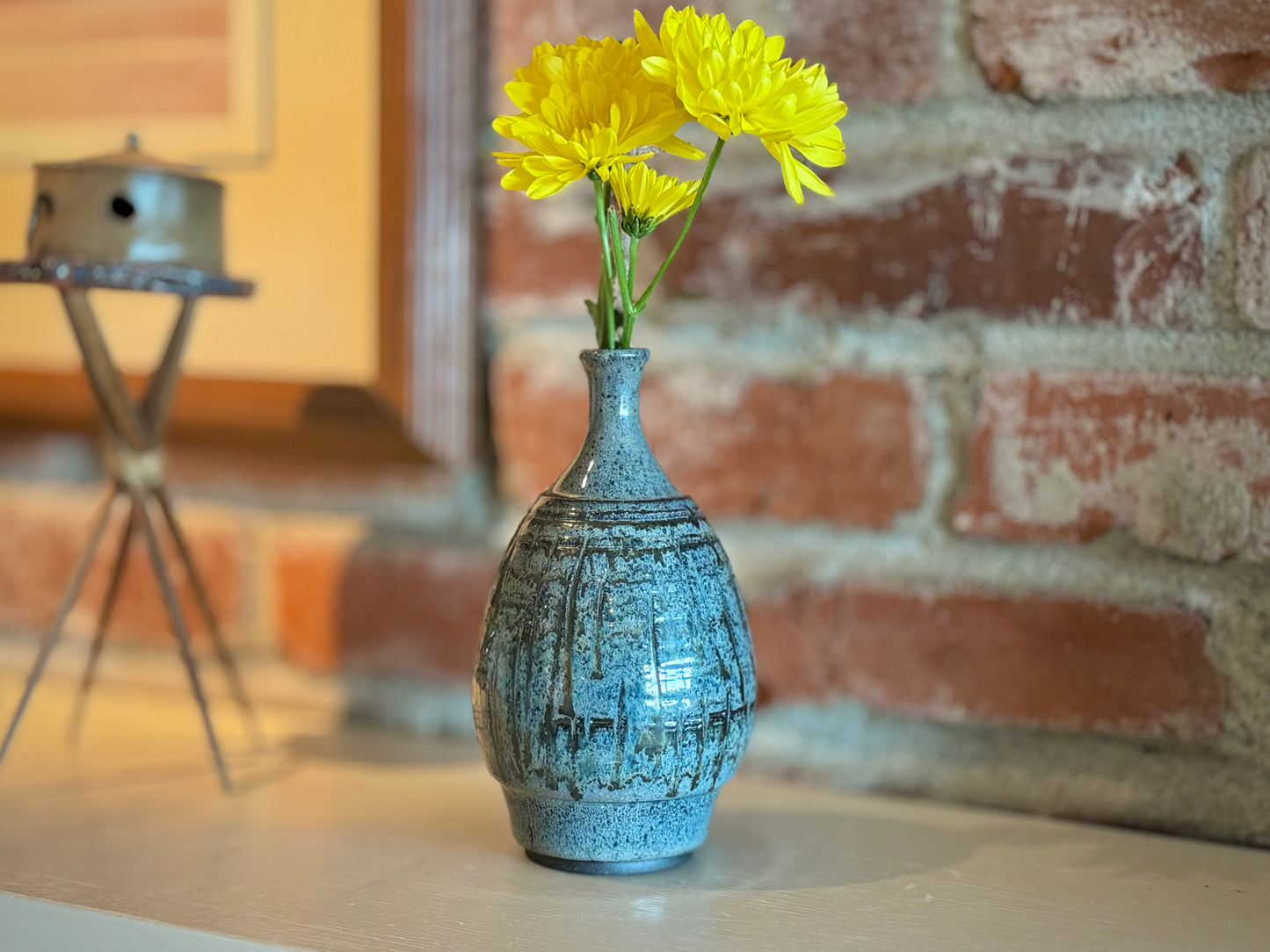 Handmade Pottery Bud Vase