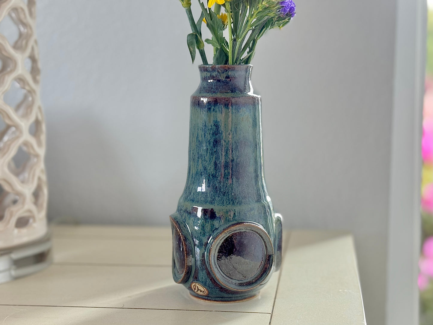 Handmade Pottery Flower Vase