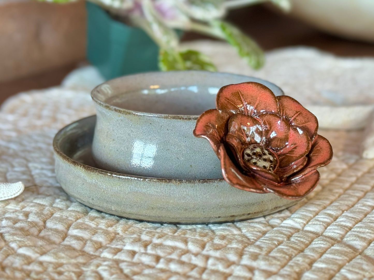 Handmade Pottery Planter / Pot