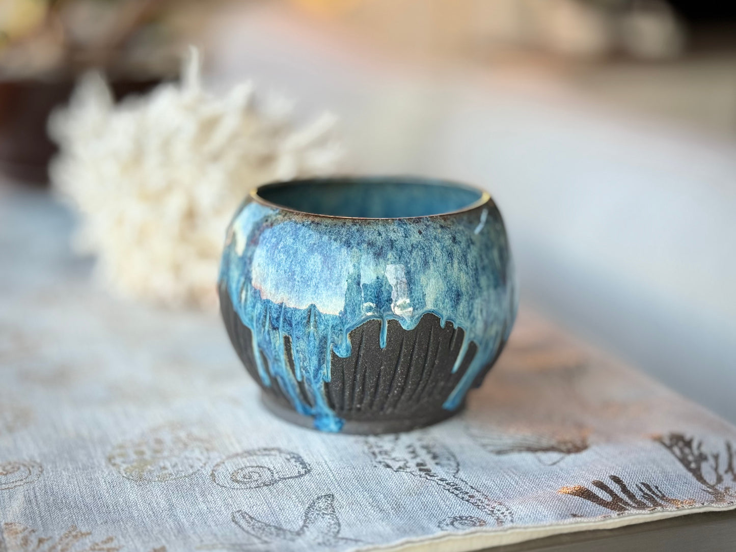 Handmade Pottery Bowl / Planter / Vessel (B)