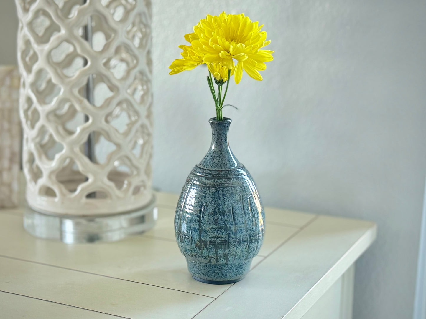 Handmade Pottery Bud Vase