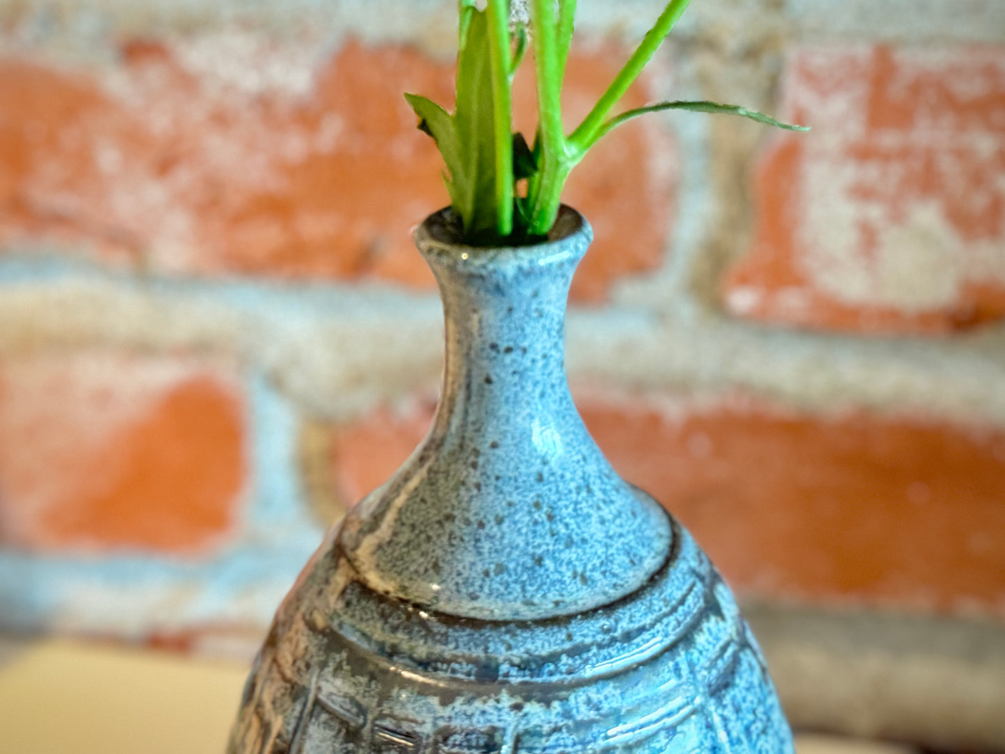 Handmade Pottery Bud Vase