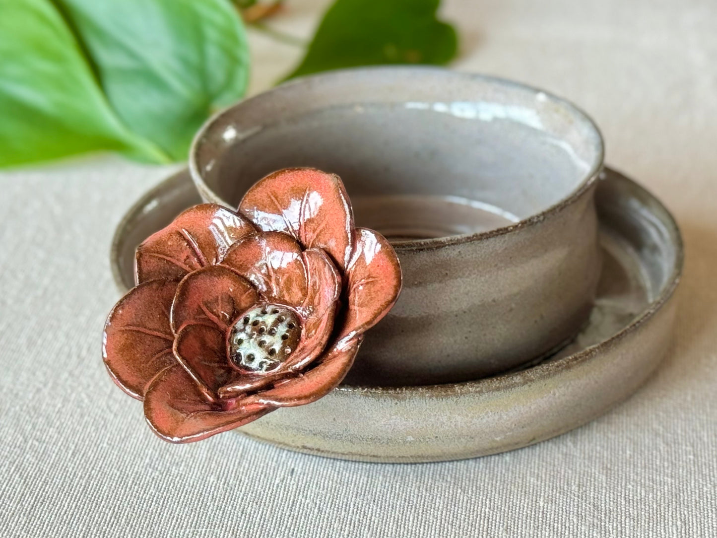 Handmade Pottery Planter / Pot