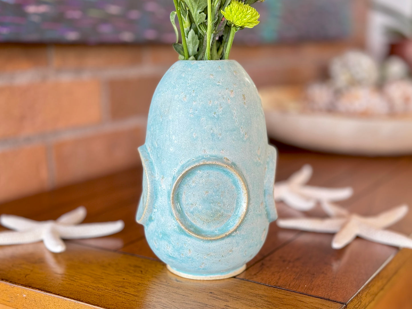 Handmade Pottery Flower Vase