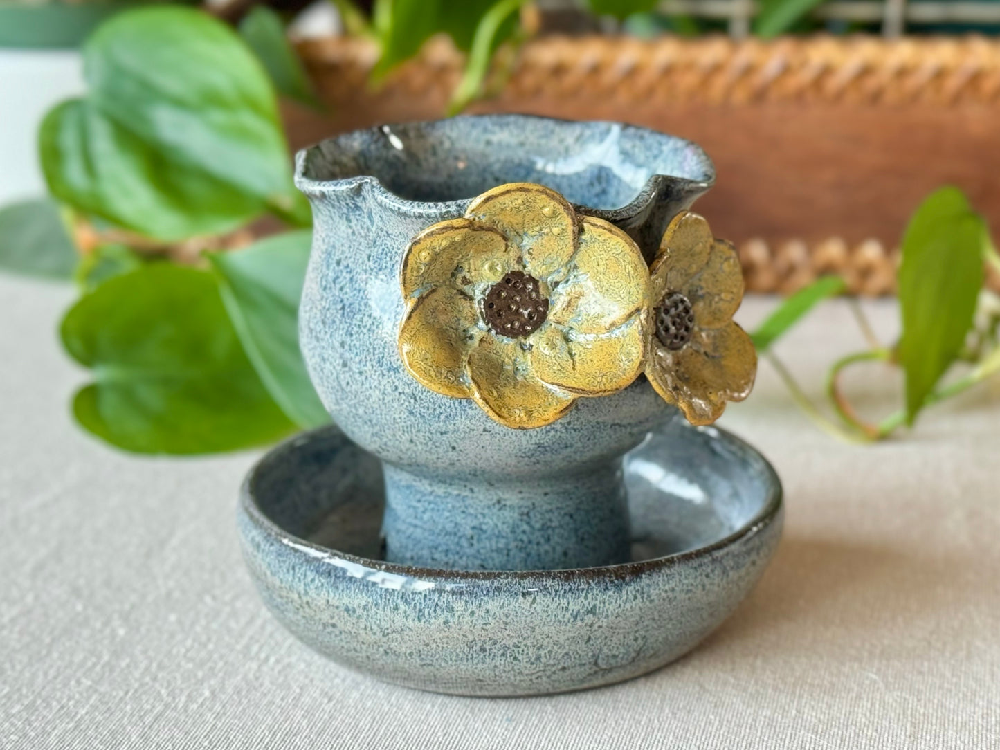 Handmade Pottery Planter / Pot