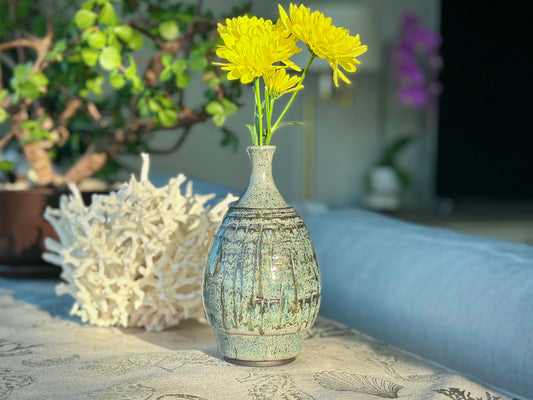 Handmade Pottery Bud Vase