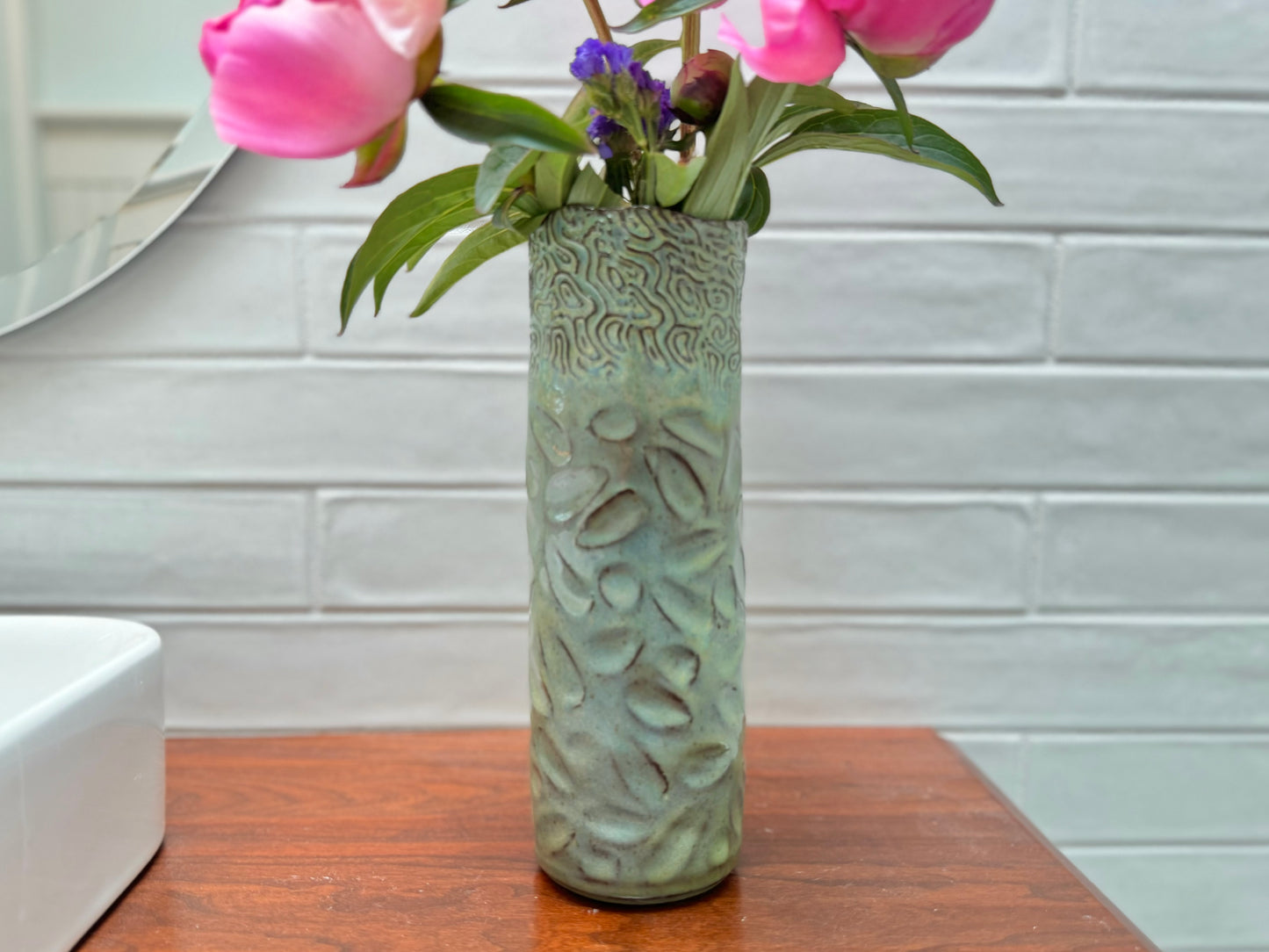 Handmade Pottery Flower Vase