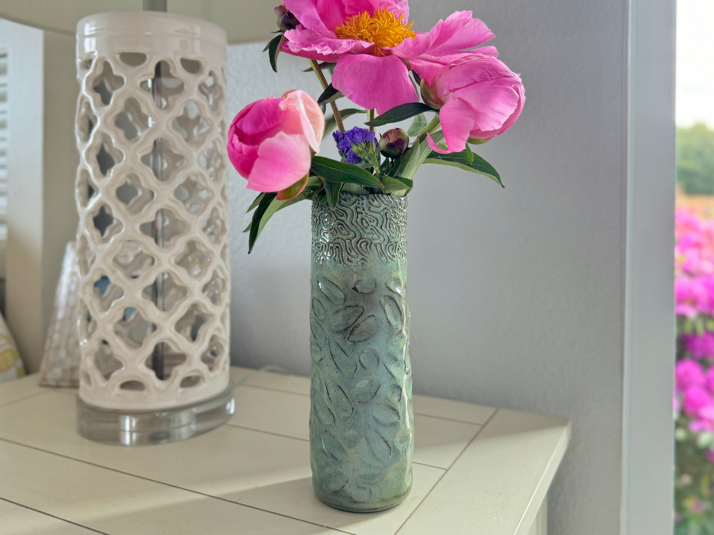 Handmade Pottery Flower Vase