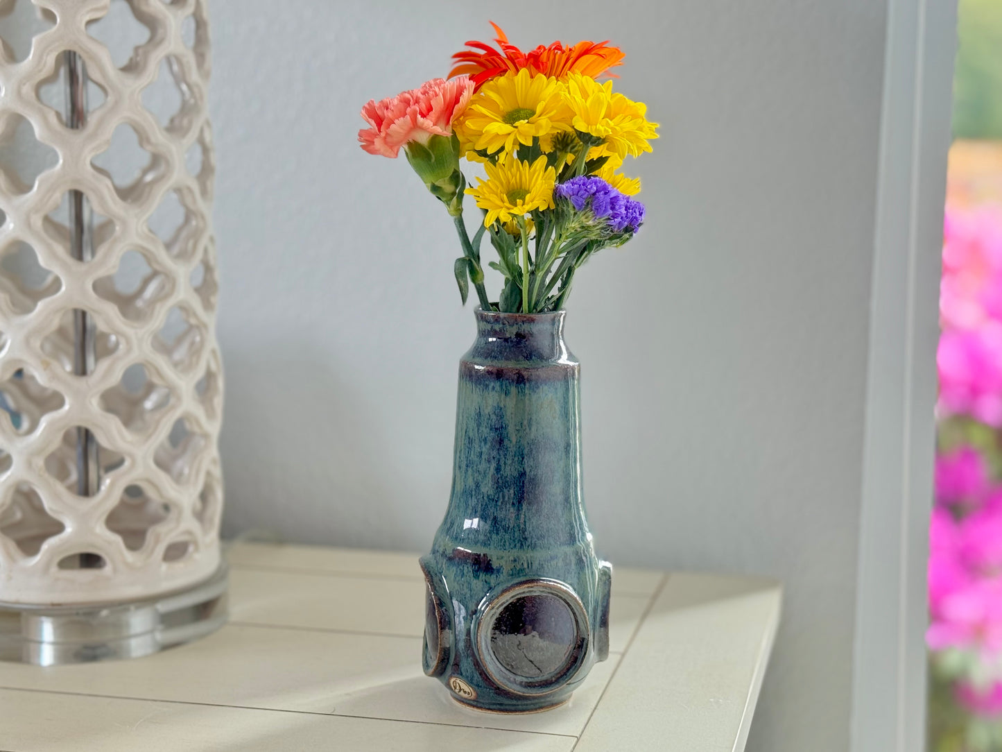 Handmade Pottery Flower Vase