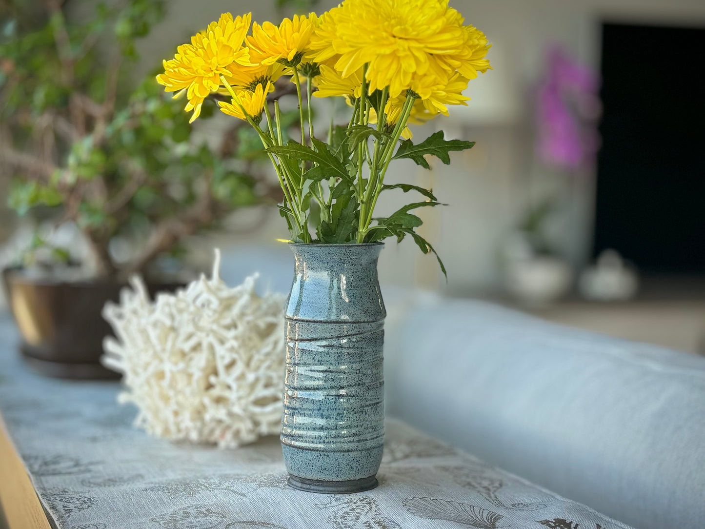 Handmade Pottery Flower Vase