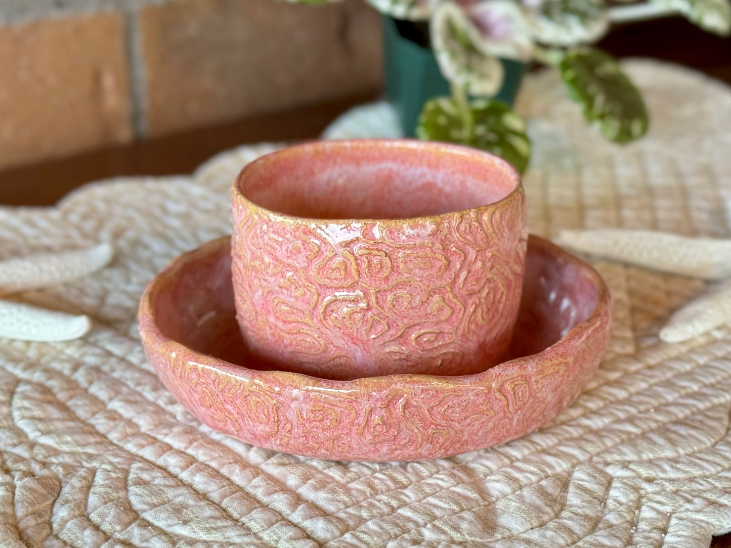 Handmade Pottery Planter / Pot