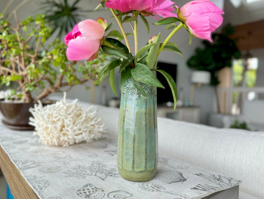 Handmade Pottery Flower Vase