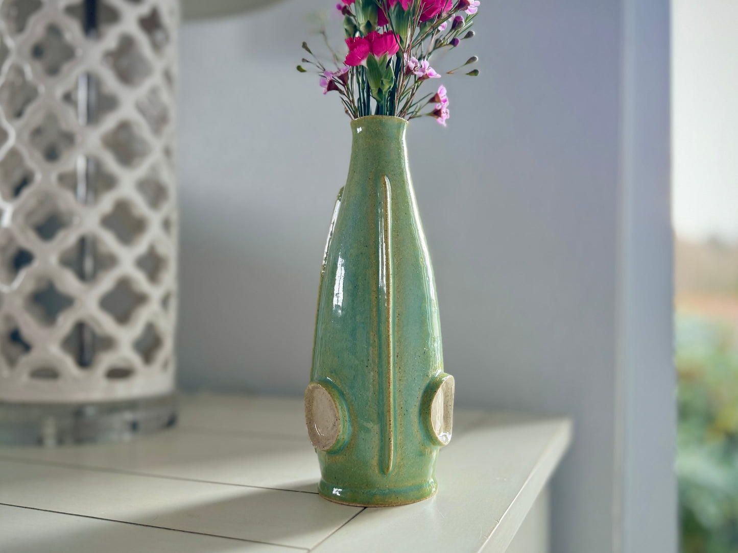 Handmade Pottery Flower Vase