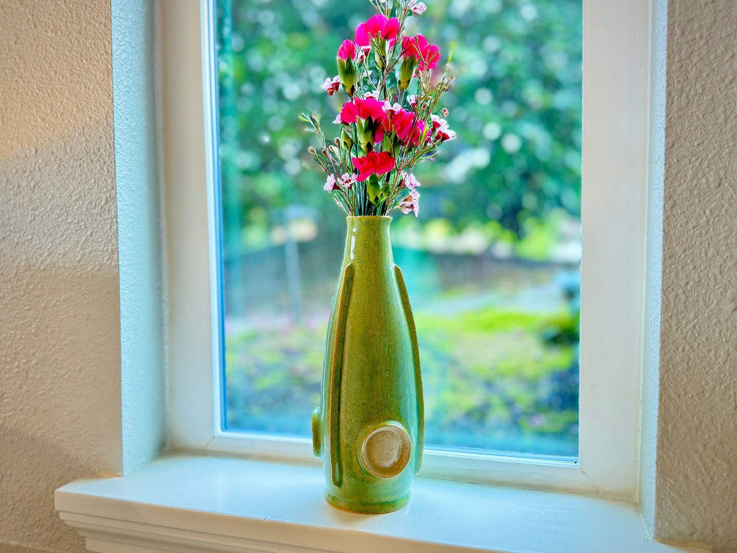 Handmade Pottery Flower Vase